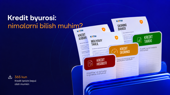 Kredit byuro o'zi qanday tashkilot?