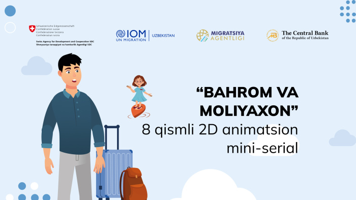 Moliyaviy savodxonlik bo'yicha animasion roliklar ishlab chiqildi